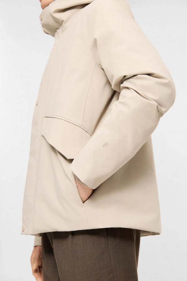Afbeelding van NOUHA Sand Grey - Heren Jack - Softshell - Elvine